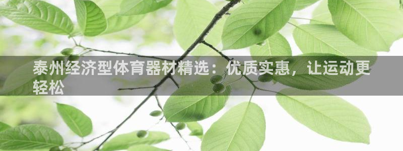 kb88凯时会员登录：泰州经济型体育器材精选：优质实